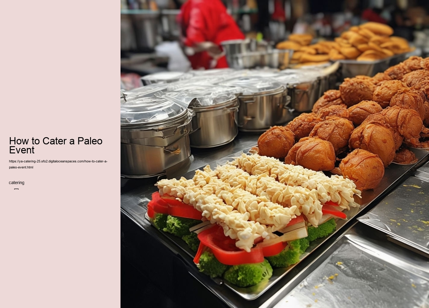 How to Cater a Paleo Event